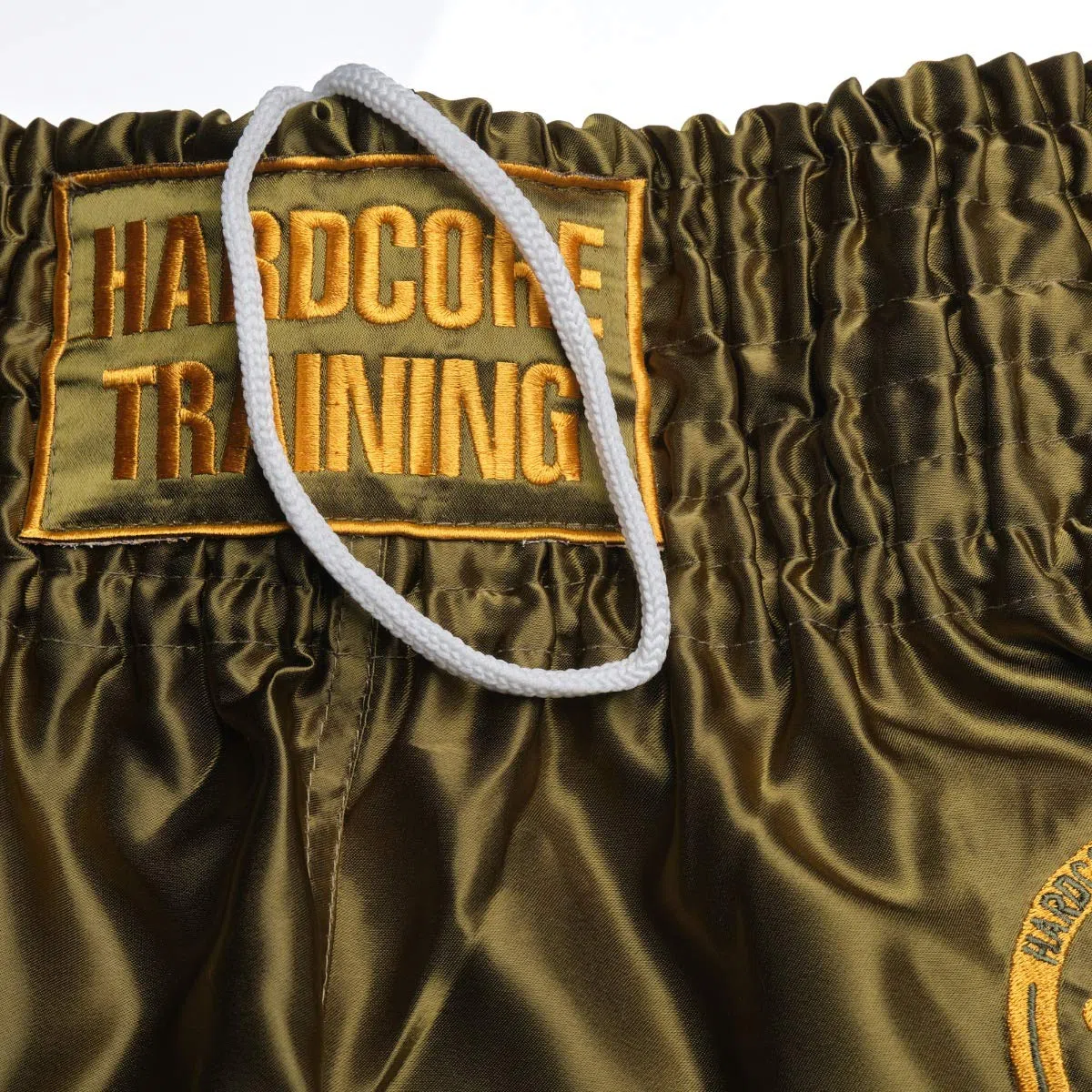 Hardcore Training Classiс Muay Thai Pantaloncini Uomo Fight Shorts Nero Bianco Rosso Blu Camo Kickboxing Boxe Combattimento MMA Sparring