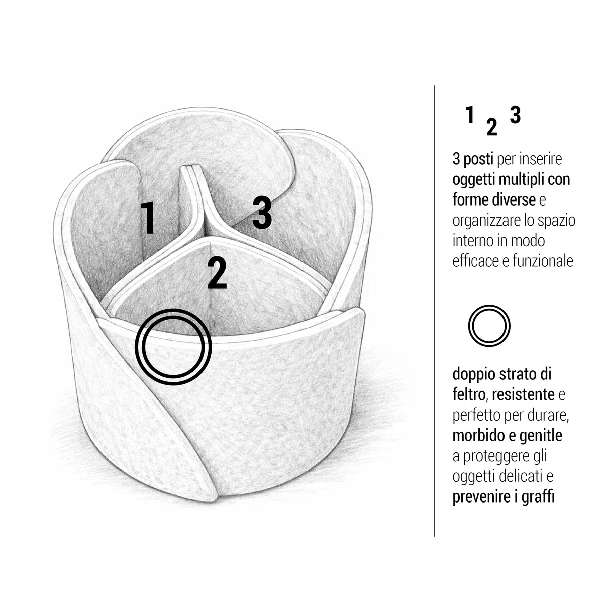 Generico Porta Occhiali Multiplo da Tavolo - Supporto Occhiali per la Casa da Comodino o Scrivania