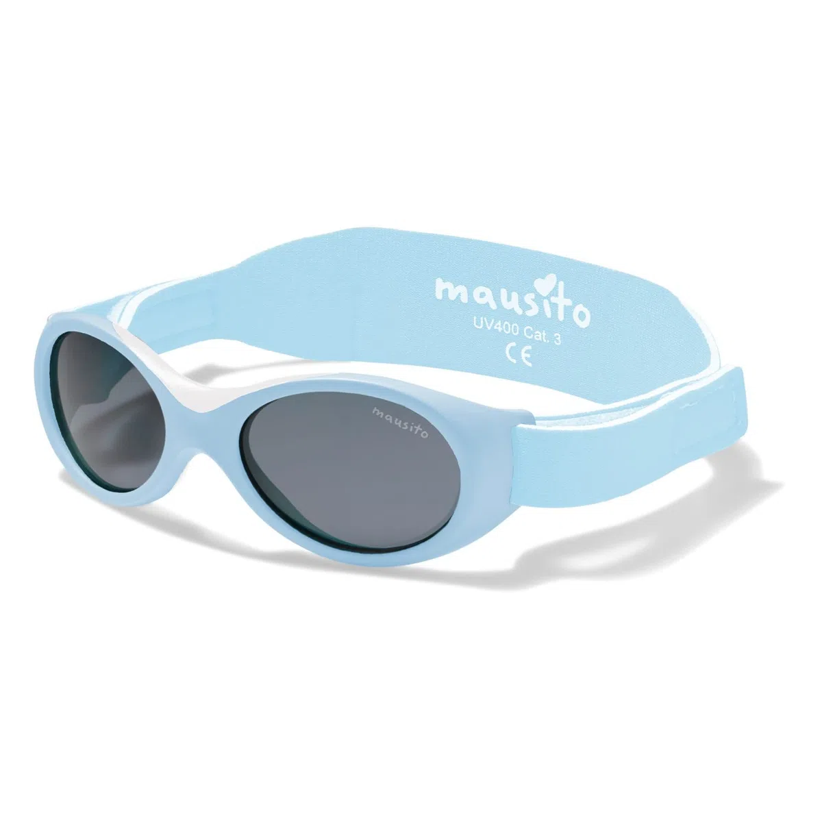 Mausito Occhiali da sole bambini 0-18 mesi | FLESSIBILI Occhiali da sole neonato 100% PROTEZIONE UV | Fascia regolabile & senza BPA | Migliore nei test | Design europeo per bambino e bambina