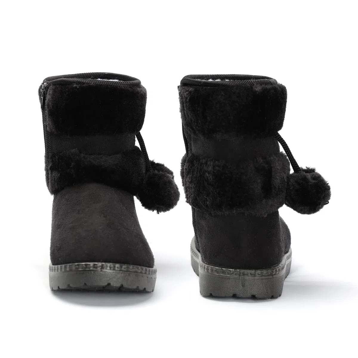 Bambine e Ragazze Carino Stivali da Neve Calda Foderati Stivaletti Inverno Morbide Piatto Stivali Bambini Pelliccia Antiscivolo Boots