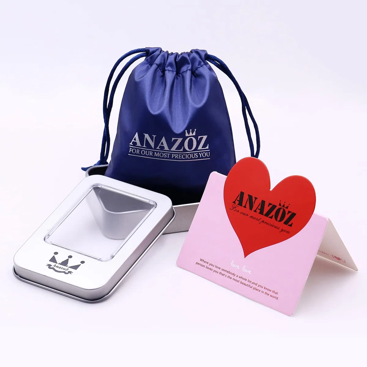 Collana Donna e Uomo, 6MM I Love You Acciaio Inossidabile Anello Collane Pendente Cuore, Collana Coppia Incisione Personalizzata