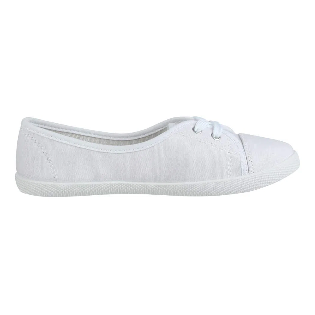 Elara Donna Ballerine Sneaker Lace-up Chunkyrayan