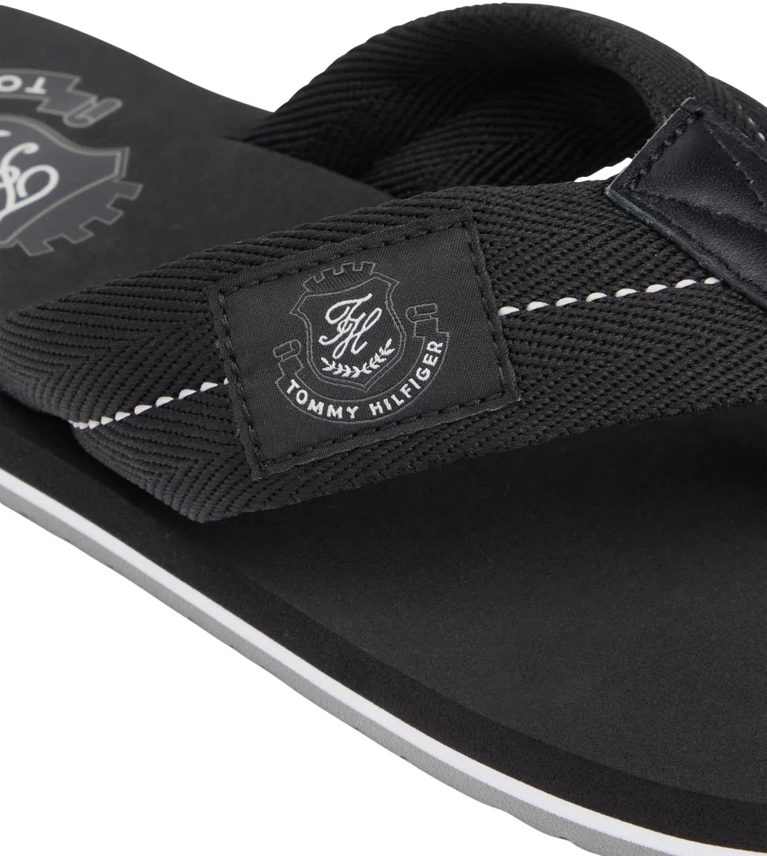 Tommy Hilfiger Patch Hilfiger Beach Sandal Fm0fm05804, Infradito Uomo