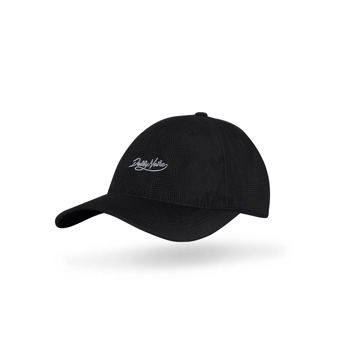 Dolly Noire Cappellino Dad Hat Logo, Nero, Unisex, 100% Cotone, Chiusura Regolabile