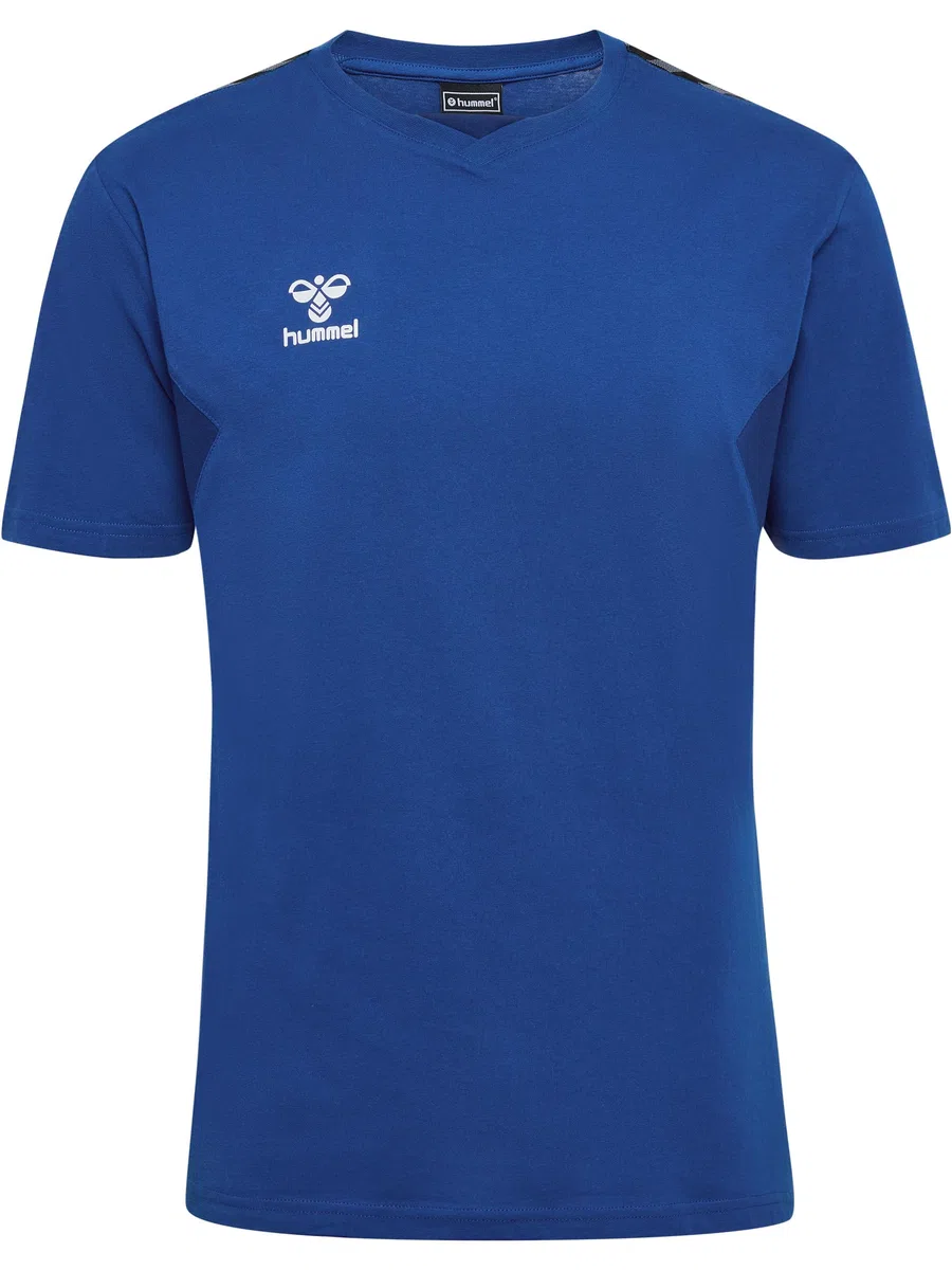 hummel Hmlautentica T-Shirt Cotone M/C T-Shirt Uomo