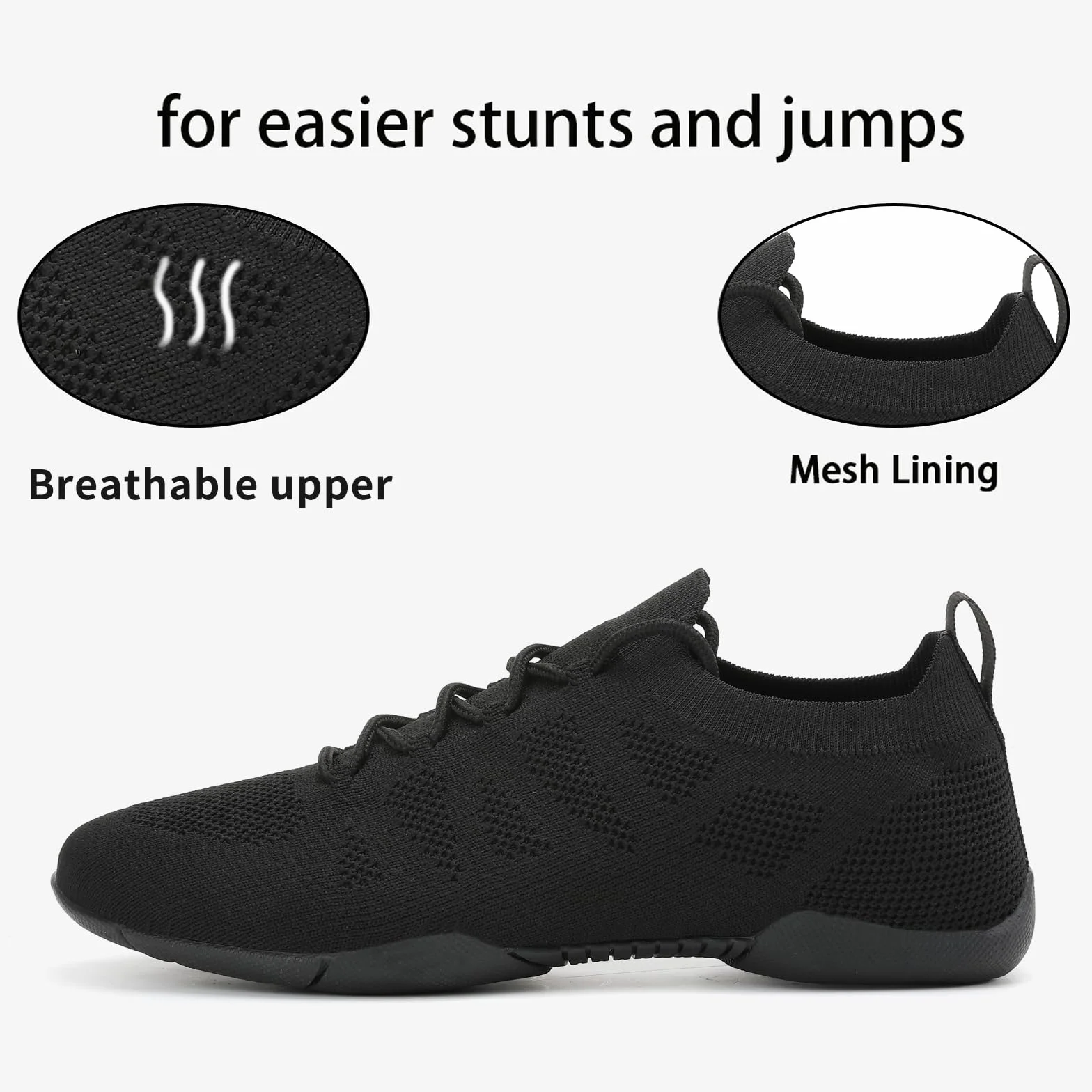 Scarpe da Cheerleader Donna Cheerleading Bambina Cheer Scarpe da Ballo Donna Ballo per Esterno Jazz Yoga Fitness Ginnastica Allenamento