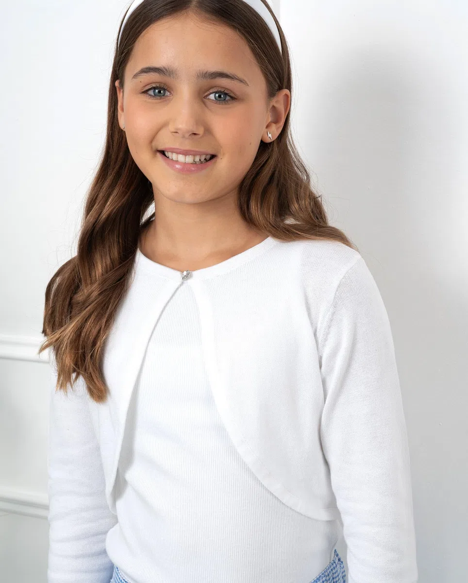 Bolerose Ragazze Manica Lunga Bolero Bambini Caridgan