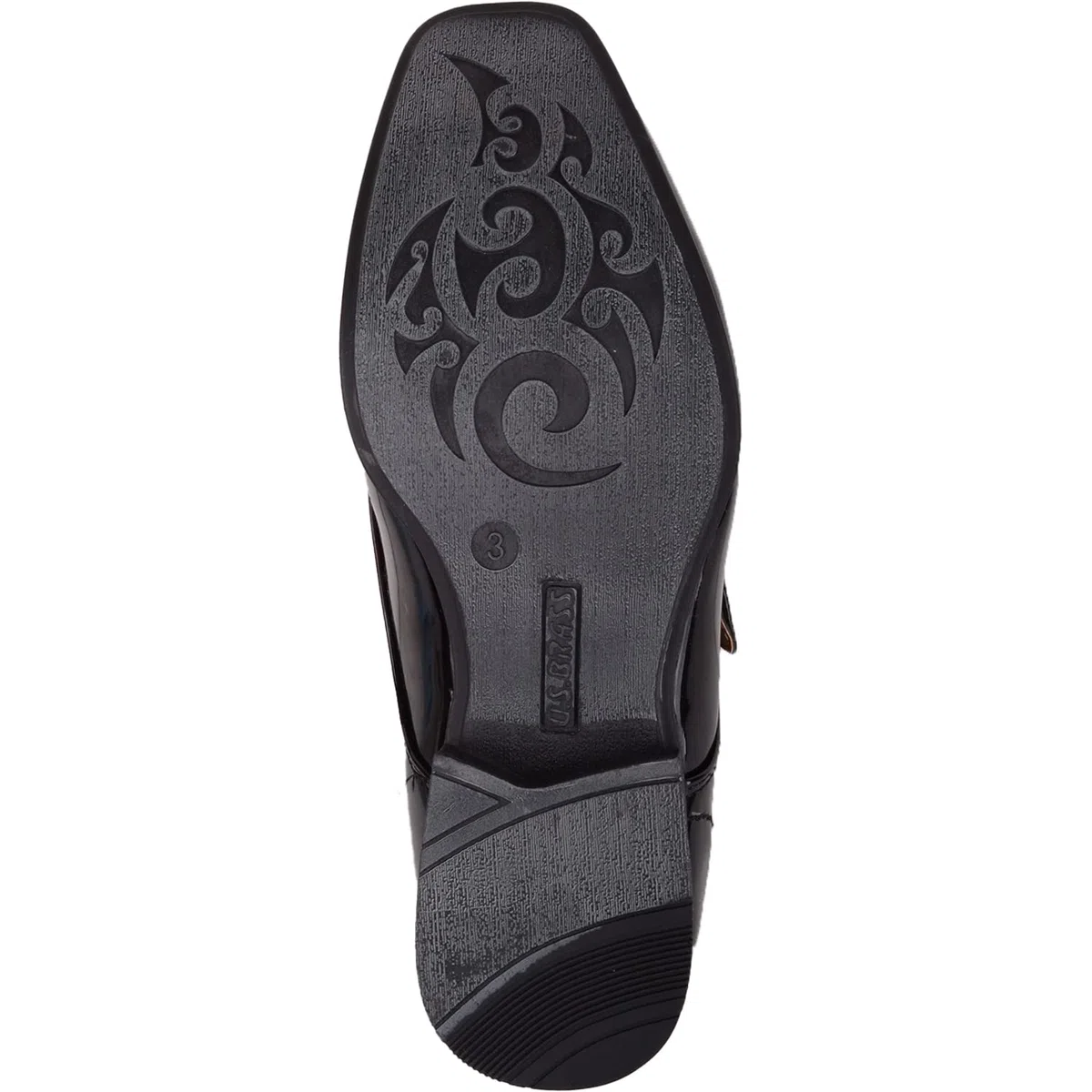 ABSOLUTE FOOTWEAR Scarpe da scuola per bambini e ragazzi, senza lacci, in finta pelle verniciata, formali, per scuola e matrimonio