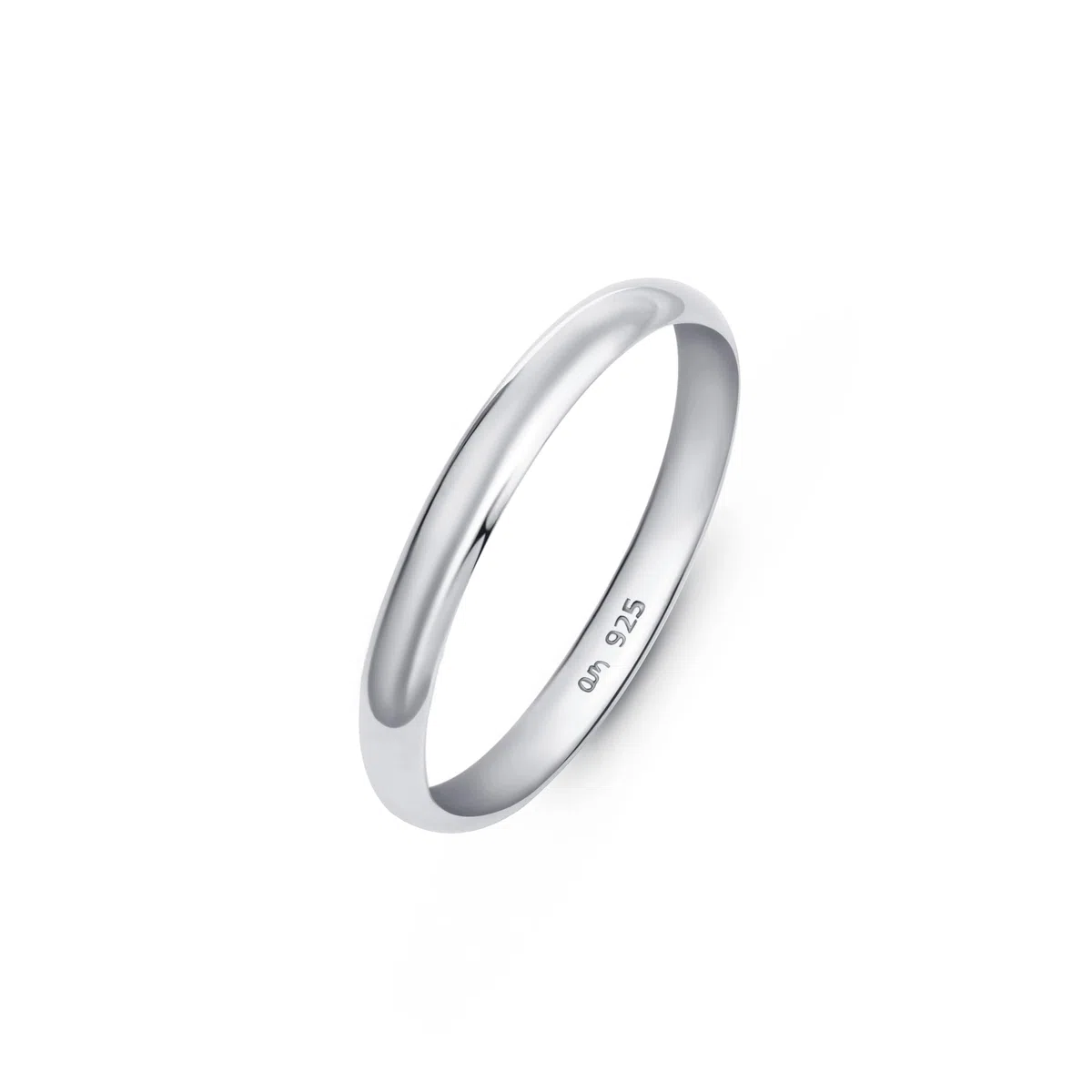 Amberta Anello a Fascia in Argento Sterling 925 per Donna