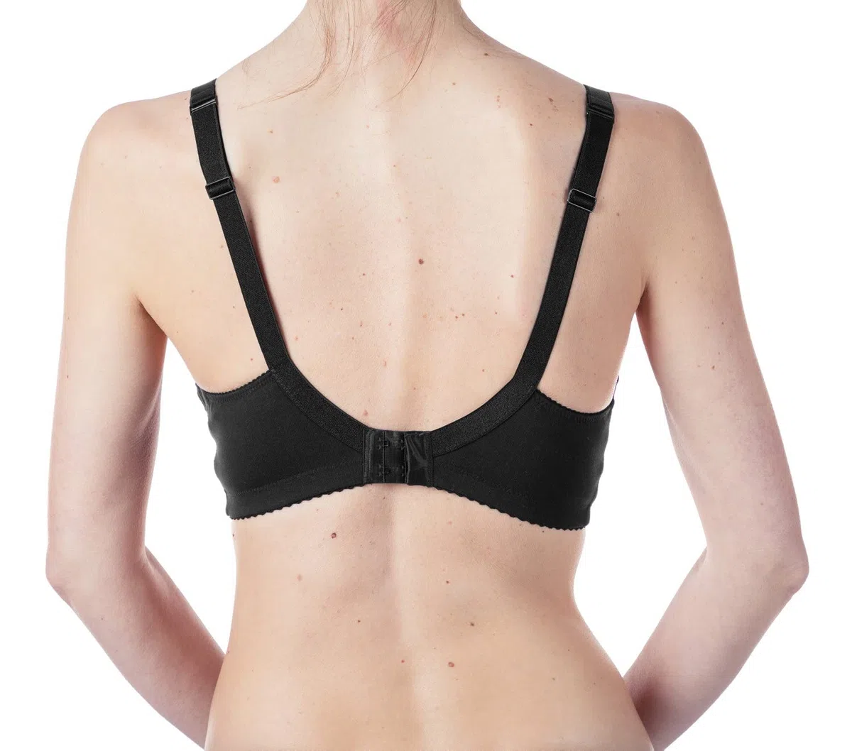 Chicco Reggiseno Allattamento in Cotone, Taglia 6C, Nero