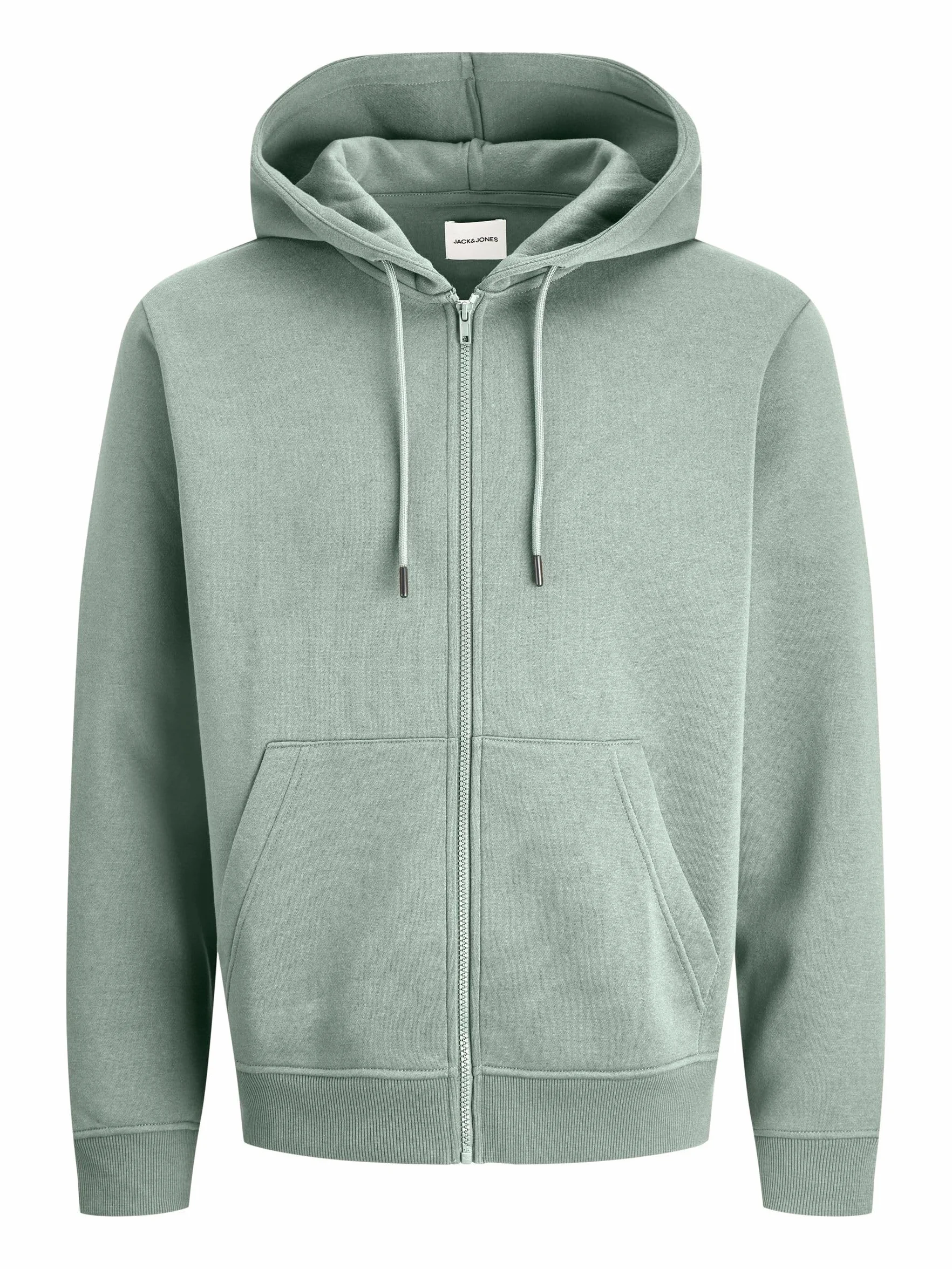 JACK & JONES Zip Hoodie Plain Zip Hoodie