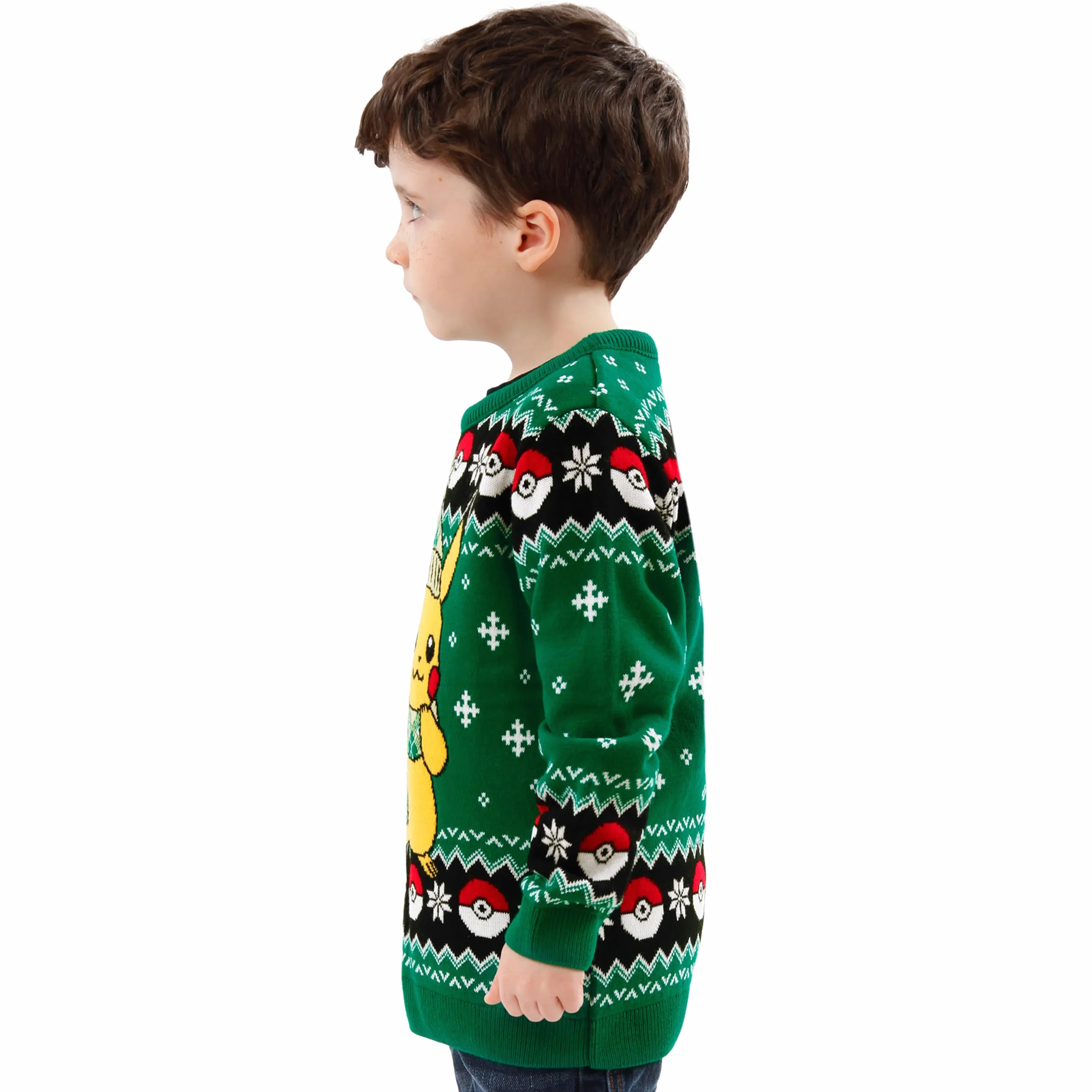 Pokémon Ragazzi Maglione di Natale di Pikchu