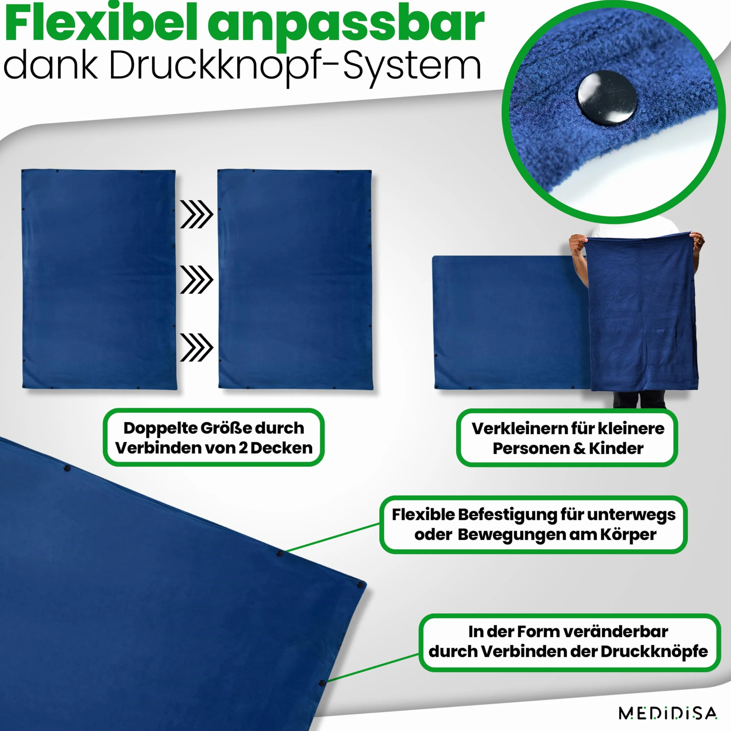 Coperta da viaggio ultraleggera calda per viaggi e campeggio (pile, 170 x 120 cm) – Coperta leggera e calda per volo e auto – Coperta da campeggio sottile e traspirante per bambini e adulti