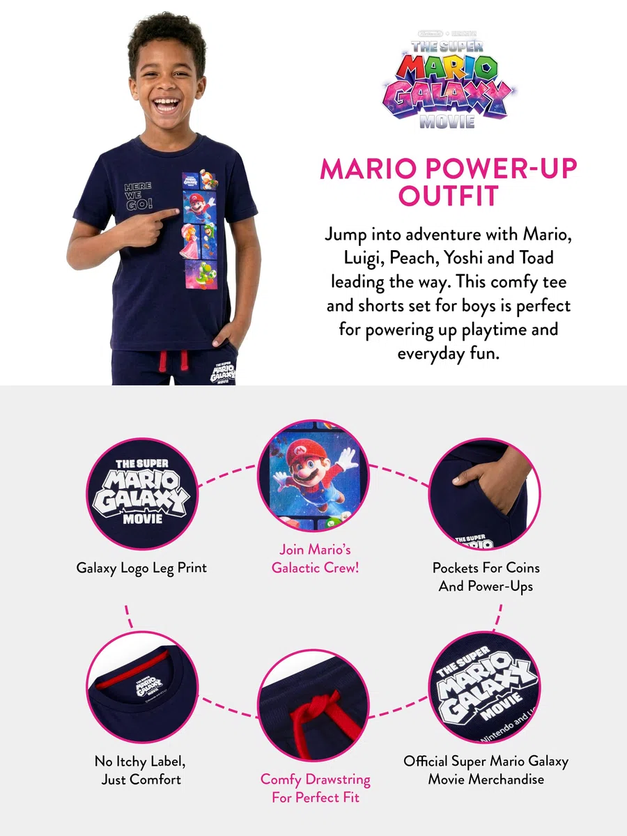 Super Mario Magliette Per Bambini, Magliette E Pantaloncini Per Bambini, Abbigliamento Bambinis