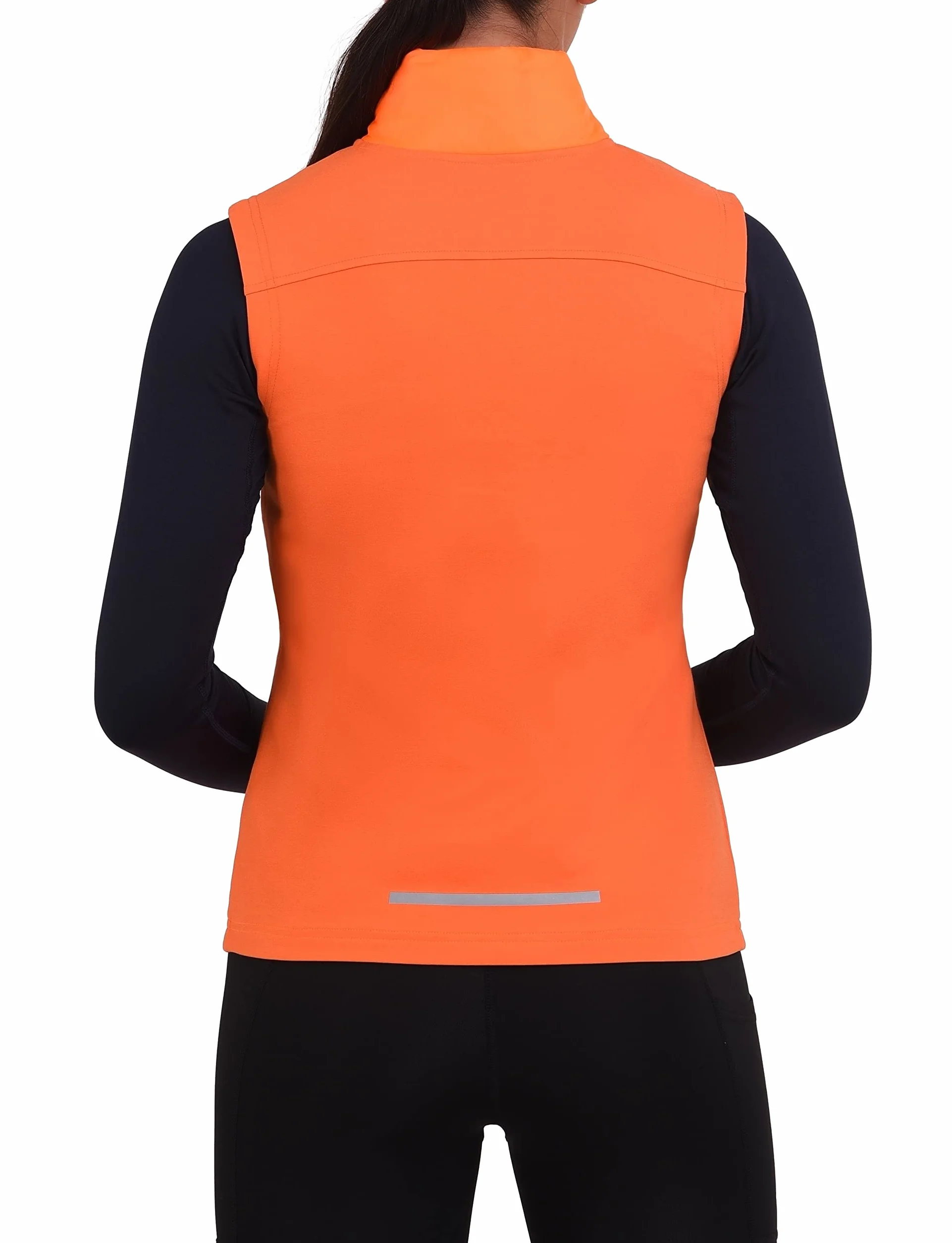 TCA Excel Runner Gilet da Corsa da Donna e Bambina Sportivo con Tasche Zip