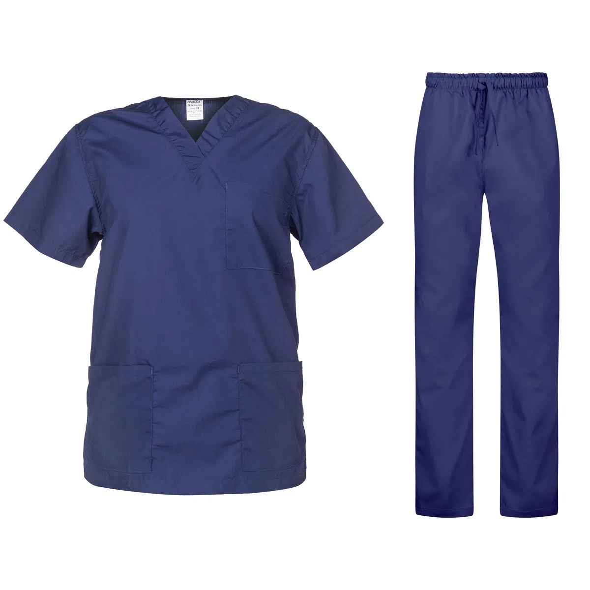 B-well Cesare Divisa Sanitaria Donna e Uomo | Uniforme Sanitaria Donna e Uomo Unisex Set con Casacca e Pantalone | Divise Sanitarie