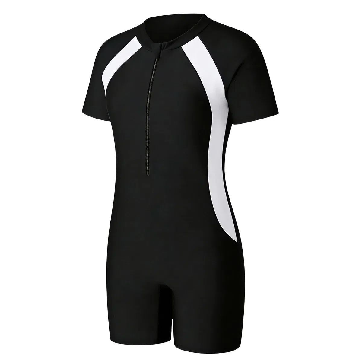 Okdance Costume da bagno per ragazzi e ragazze, costume intero per bambini, a maniche corte, costume da bagno per l'estate, surf, nuoto, sport acquatici, ragazzo ragazza