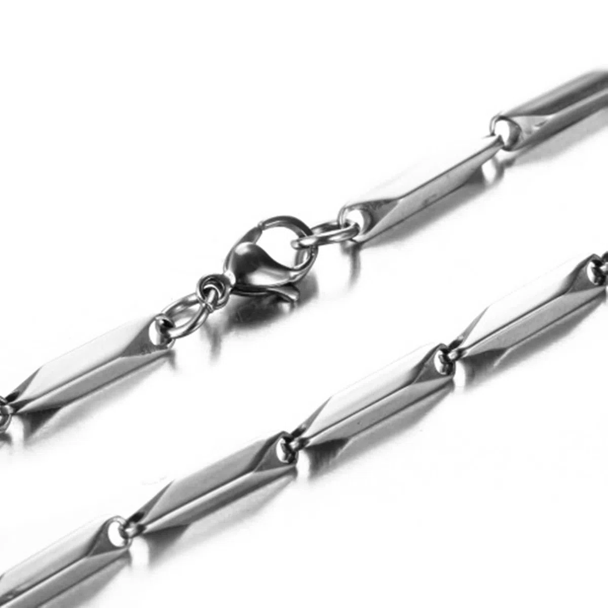 Collana Catena Uomo Acciaio Inox, Catene Uomo Collane Necklace Semplice Bigiotteria Regalo Donna