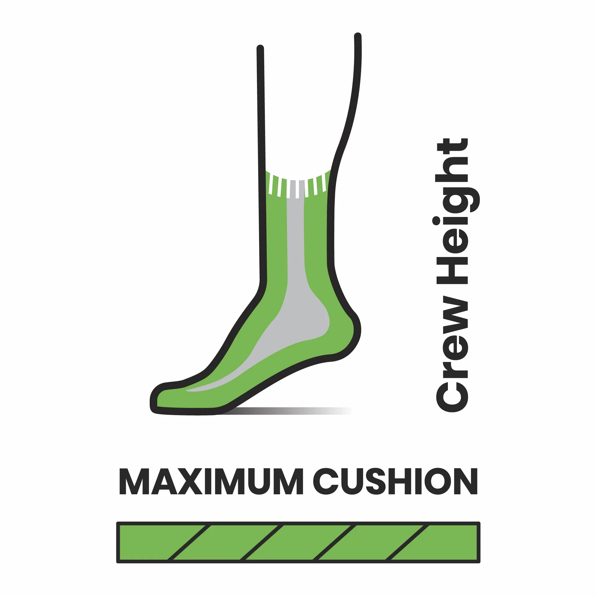Smartwool Men's Mountaineer Classic Edition Maximum Cushion Crew Socks Hiking
