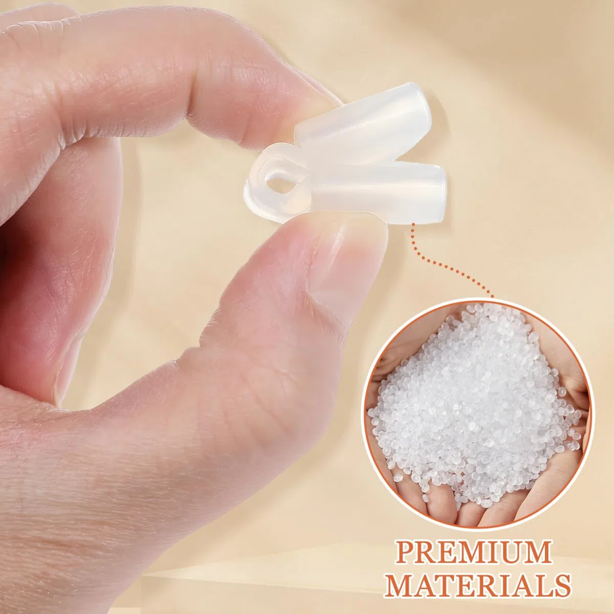 Baluue 2 supporti per narici per rinoplastica, supporto interno per naso, in silicone, per recupero post-intervento chirurgico e prevenzione della deformazione