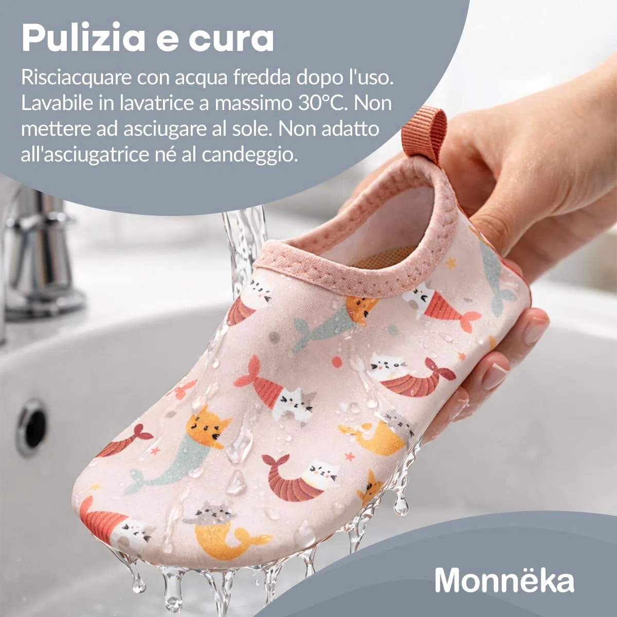 Scarpe acquatiche per bambini | Scarpe da spiaggia leggere con suola antiscivolo in EVA, facili da indossare, ideali per attività acquatiche