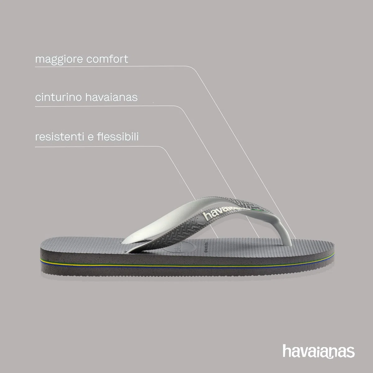 Havaianas Brasil Mix Unisex Adulto Infradito