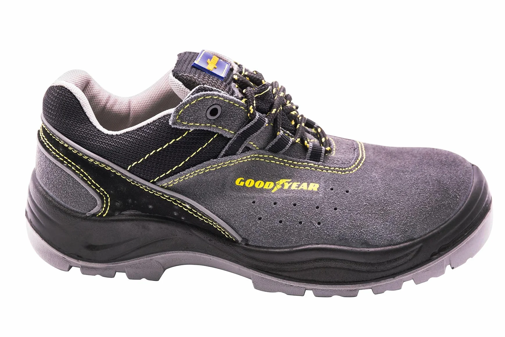 Goodyear G138106C - Scarpe da ginnastica in pelle con cuciture