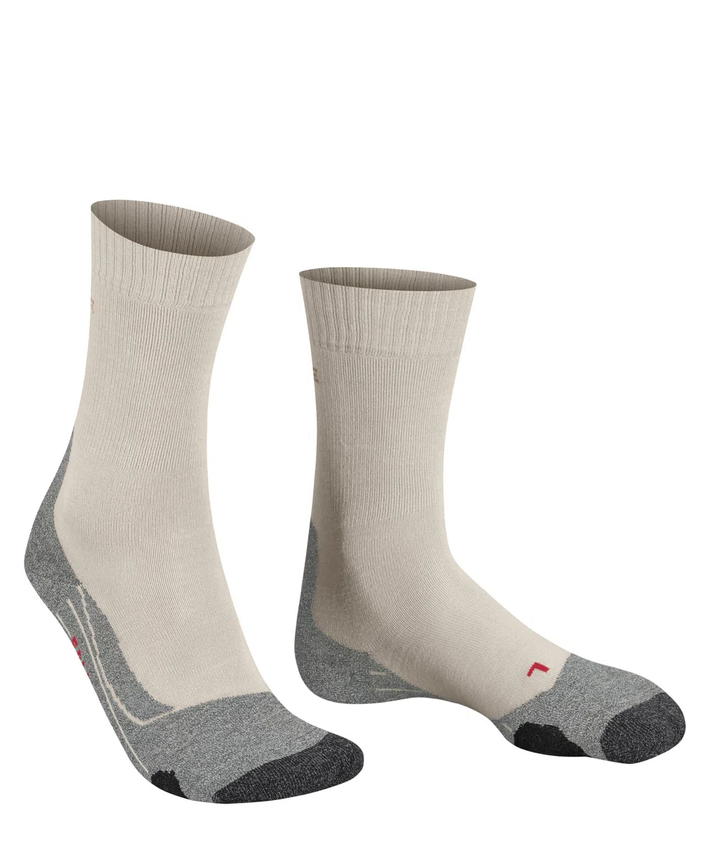 FALKE uomo TK2 calzini da escursionismo imbottitura media anti-vesciche lunghe calde calze da trekking traspiranti asciugatura rapida termoregolanti antiodore lana filo funzionale 1 paio