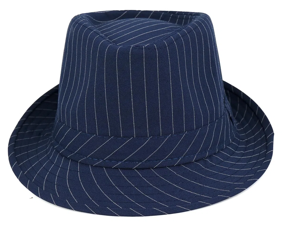 Initlove Cappello Fedora da uomo a tesa corta Trilby Hat