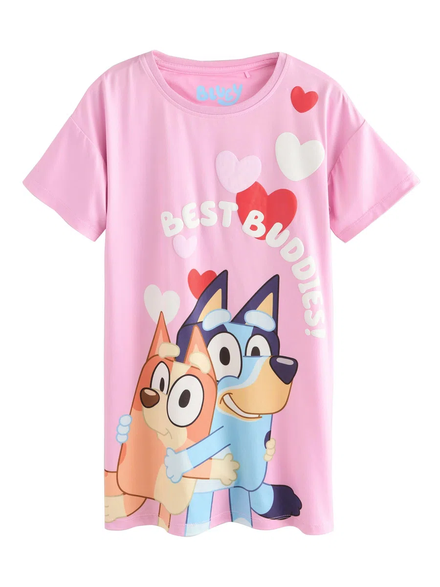 NEXT Ragazza Confezione da 2 Camicie da Notte Bluey