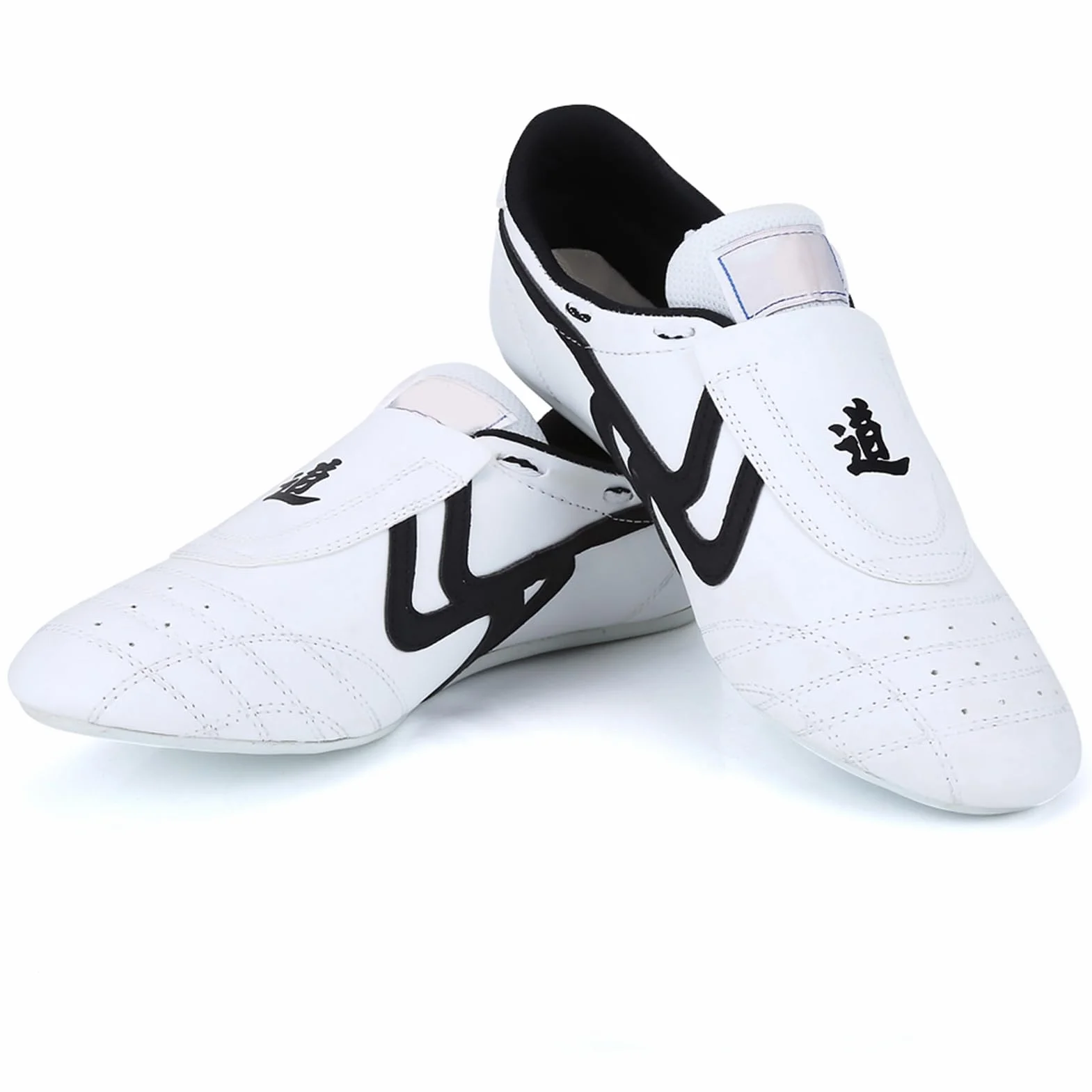 Keenso Scarpe Taekwondo, per Sport Boxe Kung Fu Taichi, Sneaker per Arti Marziali, Scarpe Leggere per Uomo e Donna con Custodia Blu