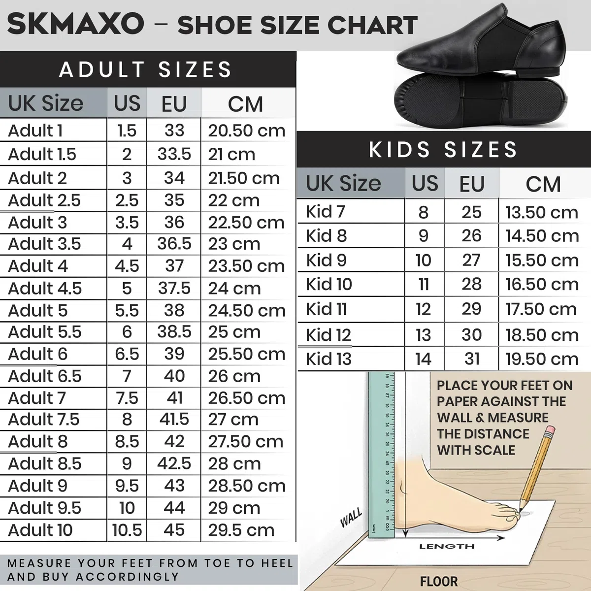 Slip on Jazz Shoes Neoprene Jazz Scarpe Da Danza, Jazz & Scarpe Da Ballo Moderna