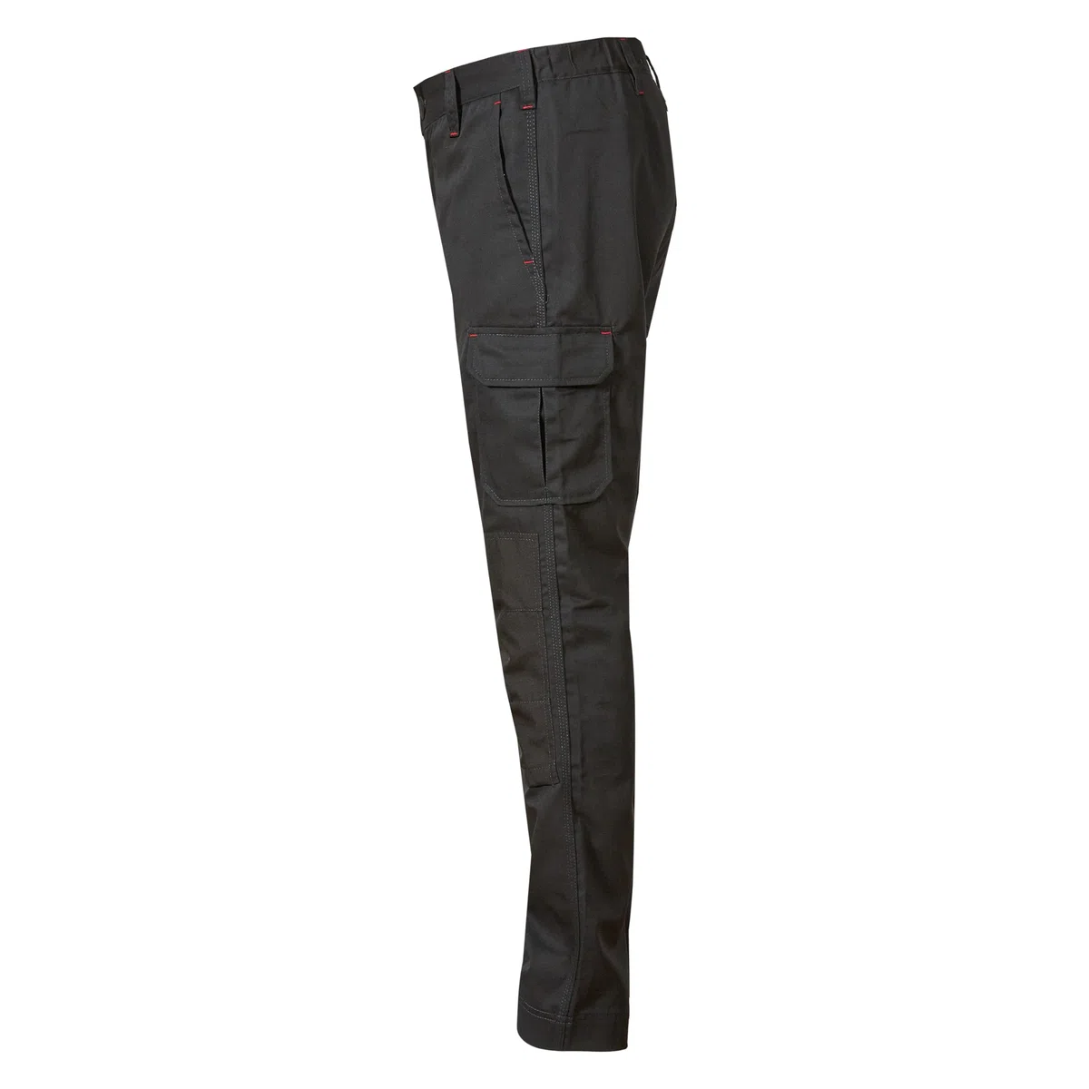 Pantaloni da lavoro da uomo U-Power Alfa, pantaloni cargo elastici in vita, con tasche per ginocchiere, tasche multiple, tessuto confortevole, usura esterna resistente e durevole (GREY METEORITE_44)