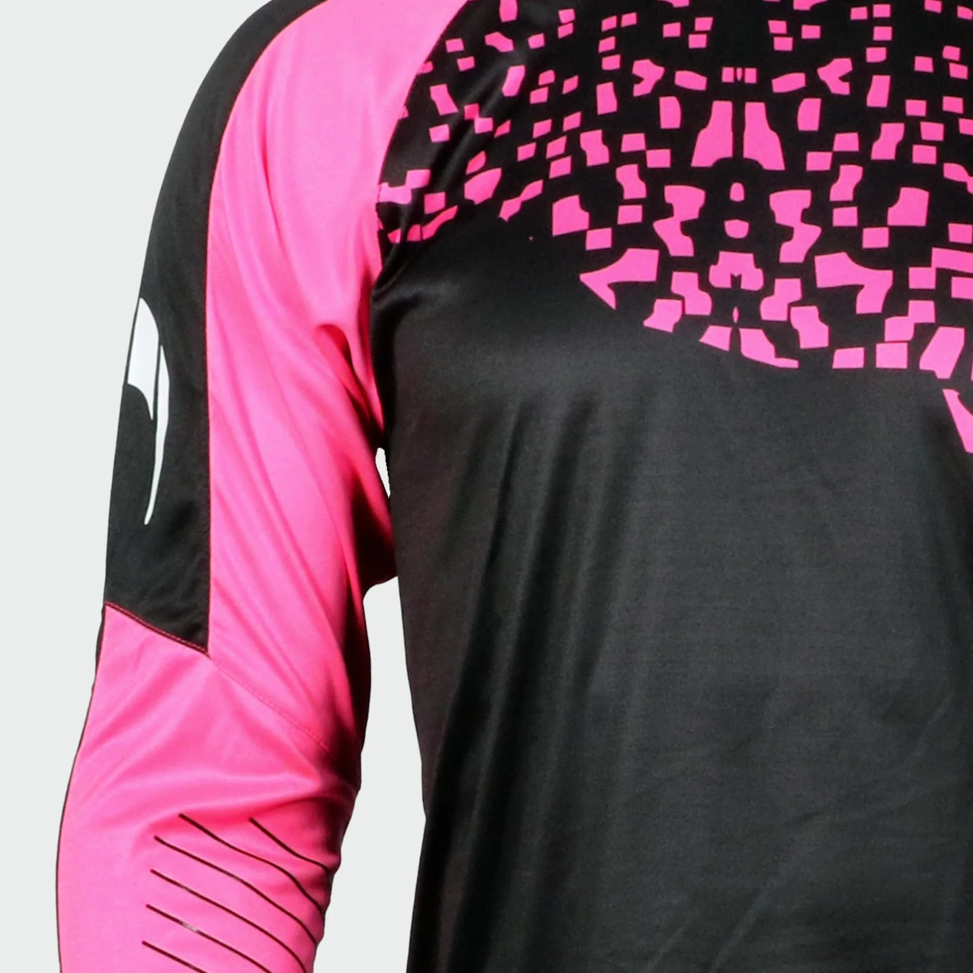 Ho Soccer Camiseta Kontrol Black/Pink Canottiera Unisex - Adulto