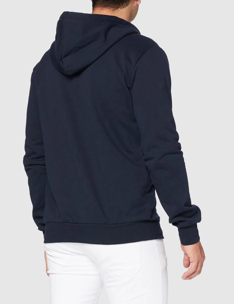 FM London, Felpa da Uomo con Cappuccio e Zip e Fodera in Pile