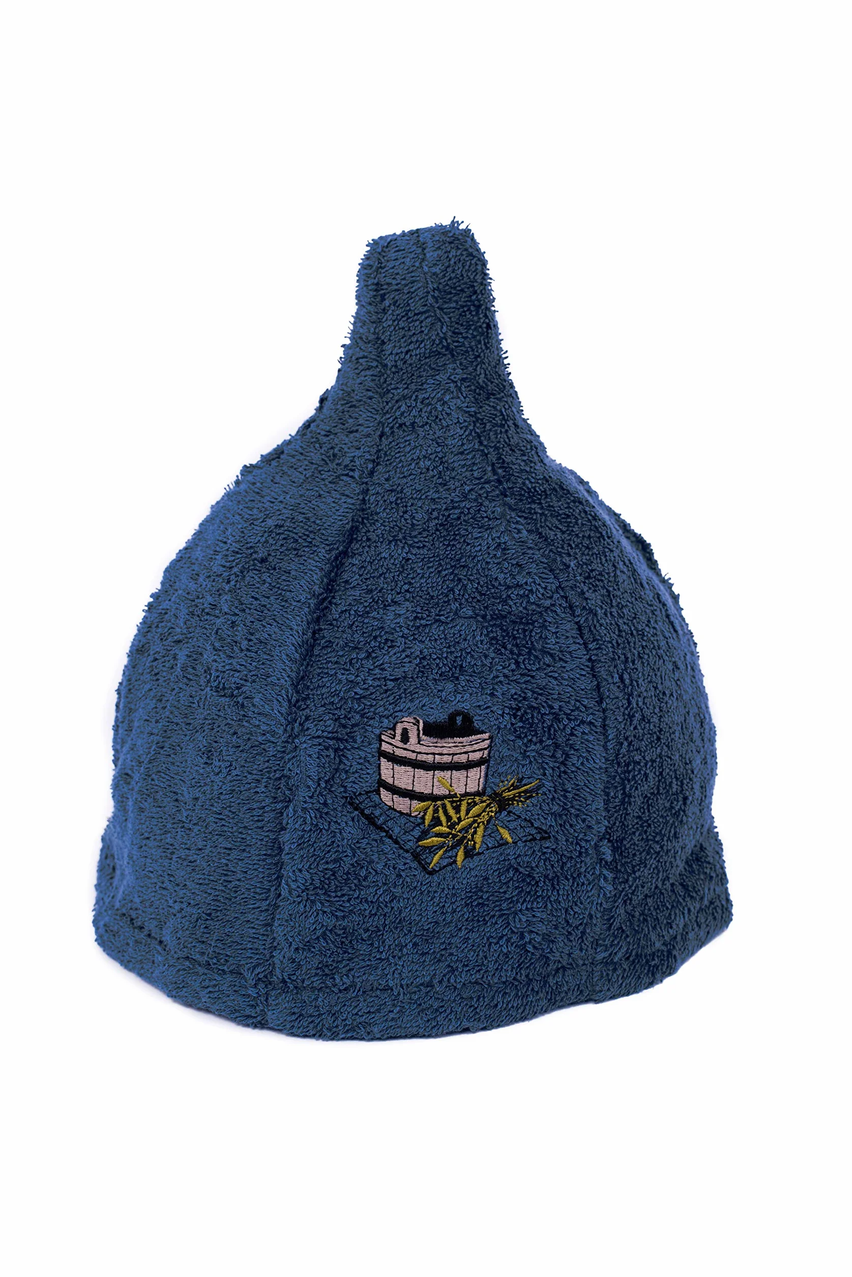 Cappello da Sauna da Uomo e da Donna, in 7 Colori, 100% Cotone, con Ricamo