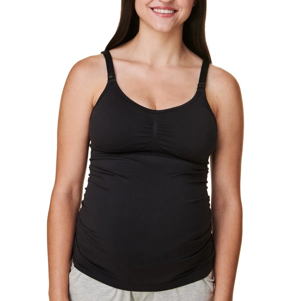 Basics by Bravado, canotta da donna senza cuciture, per allattamento, con spalline regolabili, S-XXL