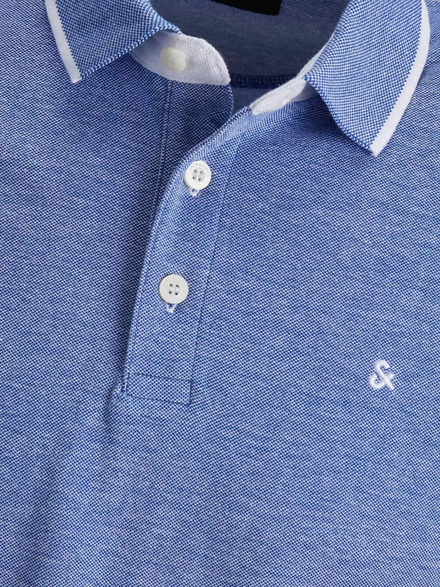 JACK & JONES Polo Plain Shirt Collar Polo