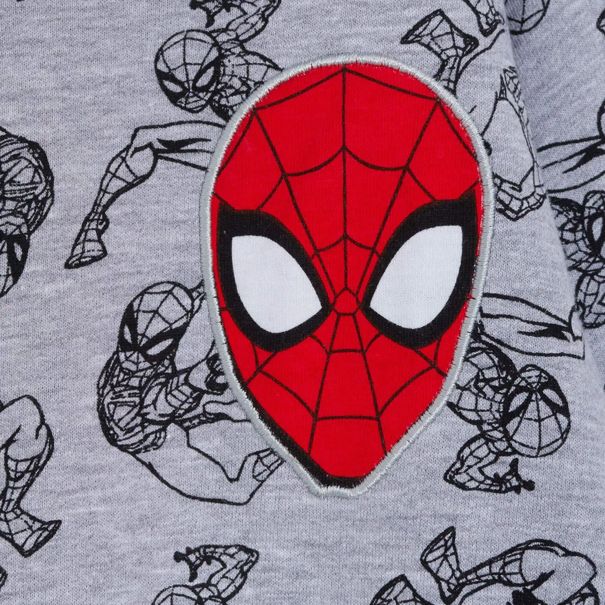 Marvel Spiderman Felpa con cappuccio per bambini, Avengers, con cerniera