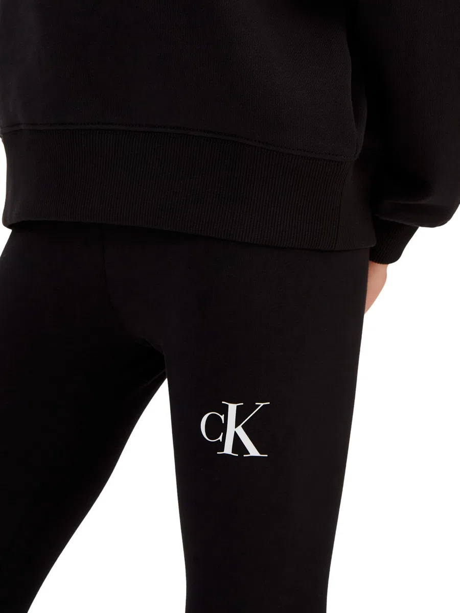 Calvin Klein - CK Logo Legging Ig0ig02137, Leggings Bambine e Ragazze
