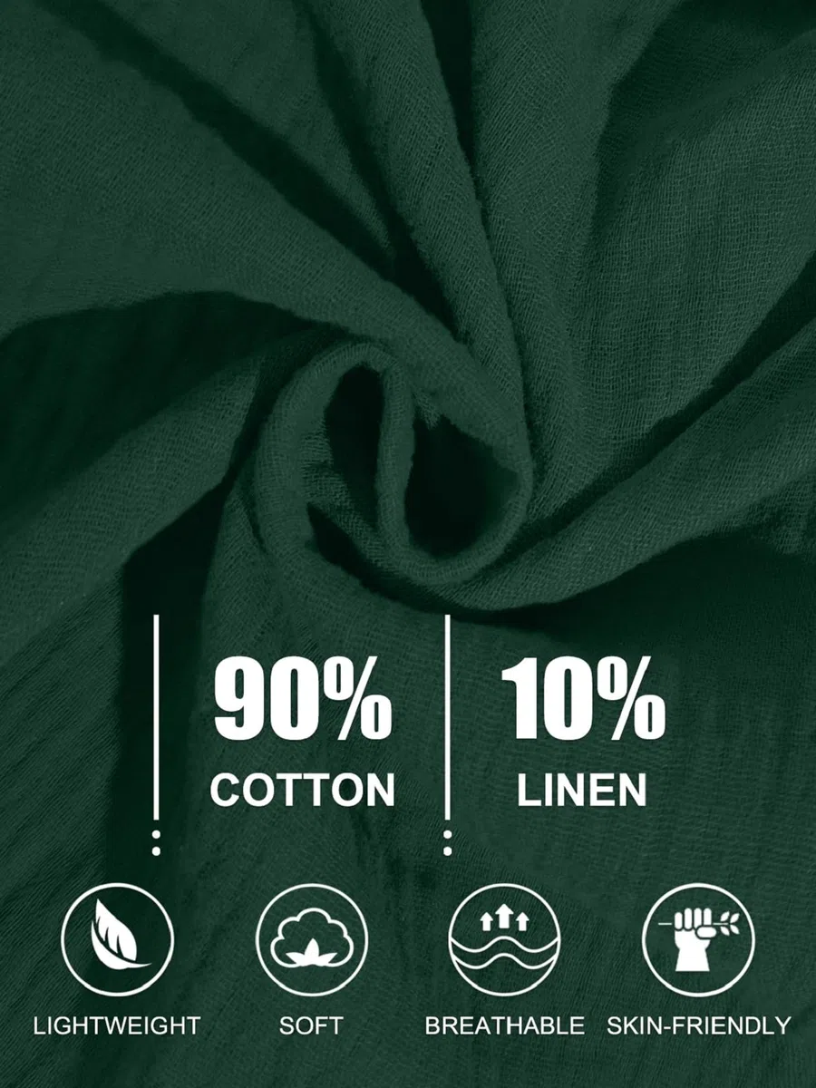 CheChury Completo Donna 2 Pezzi in Lino e Cotone Tuta da Donna Elegante Estivi Casual Tuta Estiva 2 Pezzi Set Camicia a Maniche Lunghe e Pantaloncini a Vita Alta con Coulisse Tasche Spiaggia Vacanza