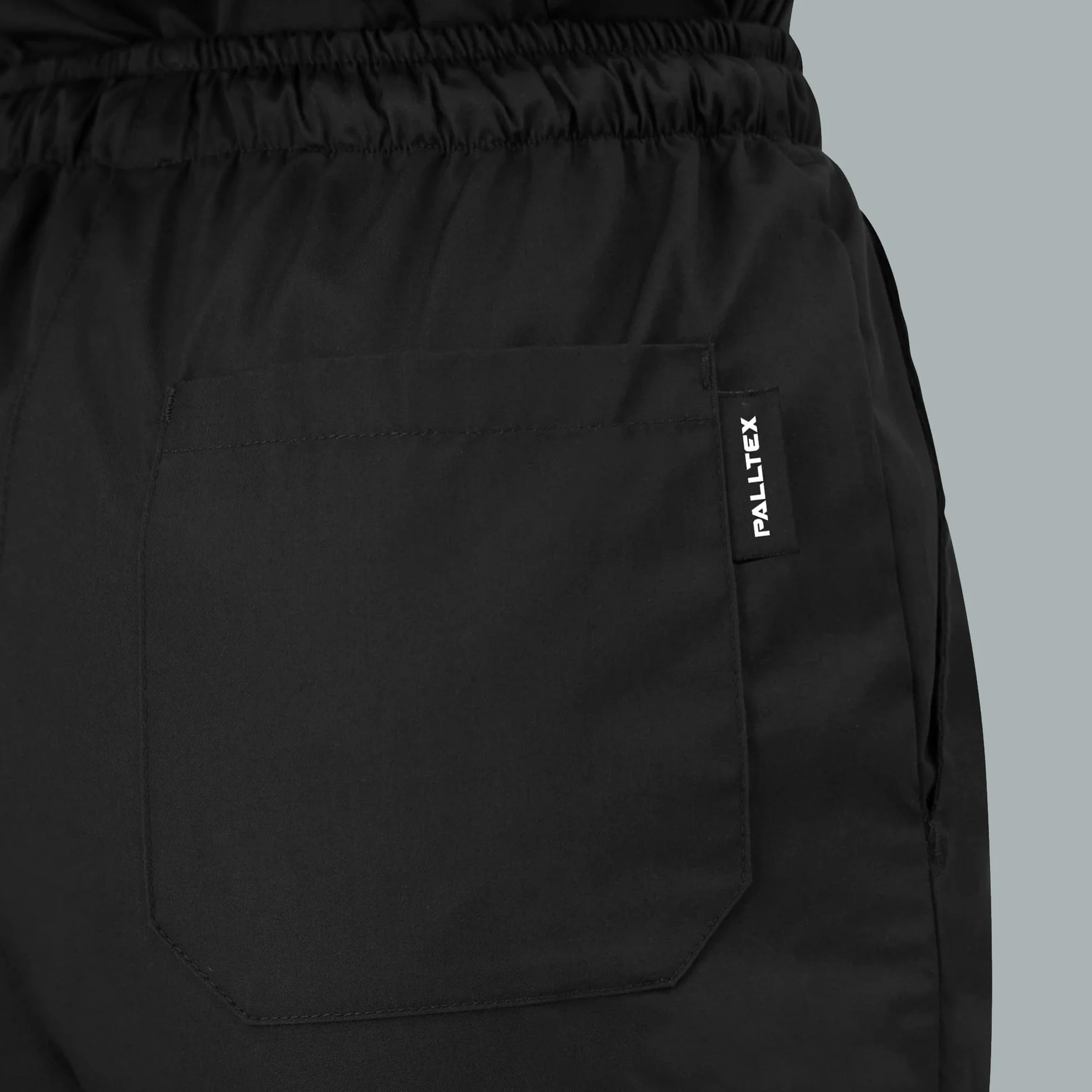 PALLTEX Carlo Pantaloni da Cuoco Uomo Con Coulisse e Taglia Elastica EN 1368