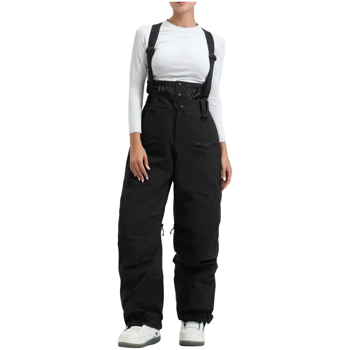 Tuta Neve Donna, Vestito Donna Invernale Taglie Forti Elegante Sportiva Curvy Completo Impermeabile Calda Set Trekking Abbigliamento