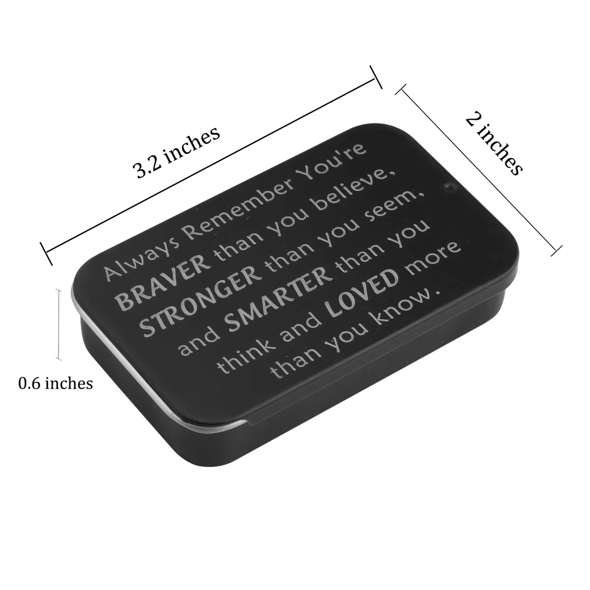 BNQL Collana per la consapevolezza dell'autismo, collana con puzzle per autismo, regalo per autismo, con scatola portagioie con scritta "You Are Braver Stronger Smarter Than You Think"