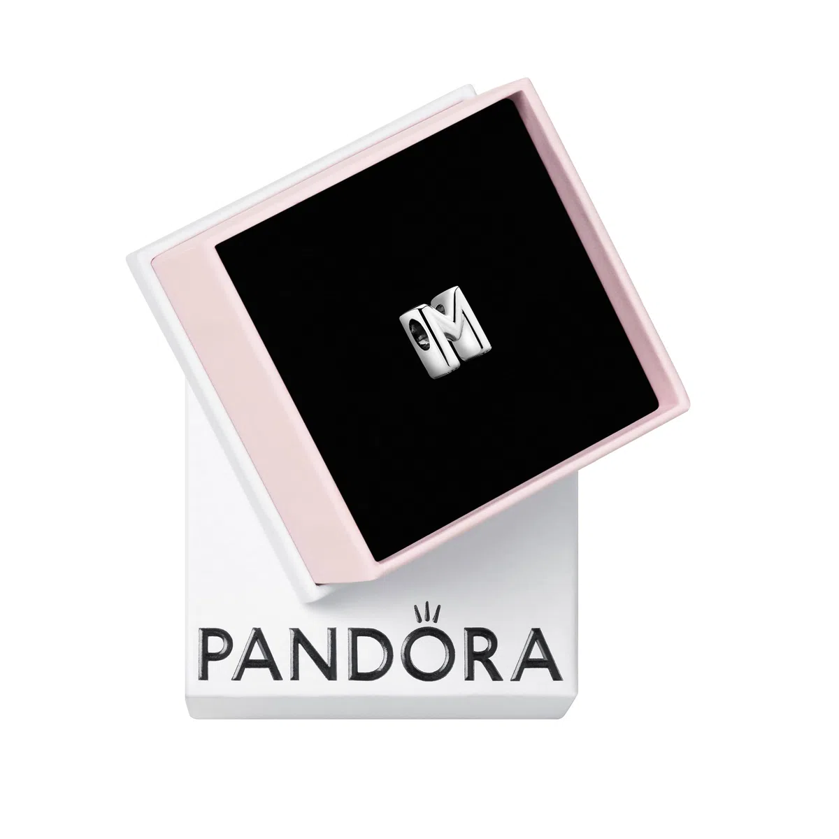 PANDORA Charm Lettera in argento sterling