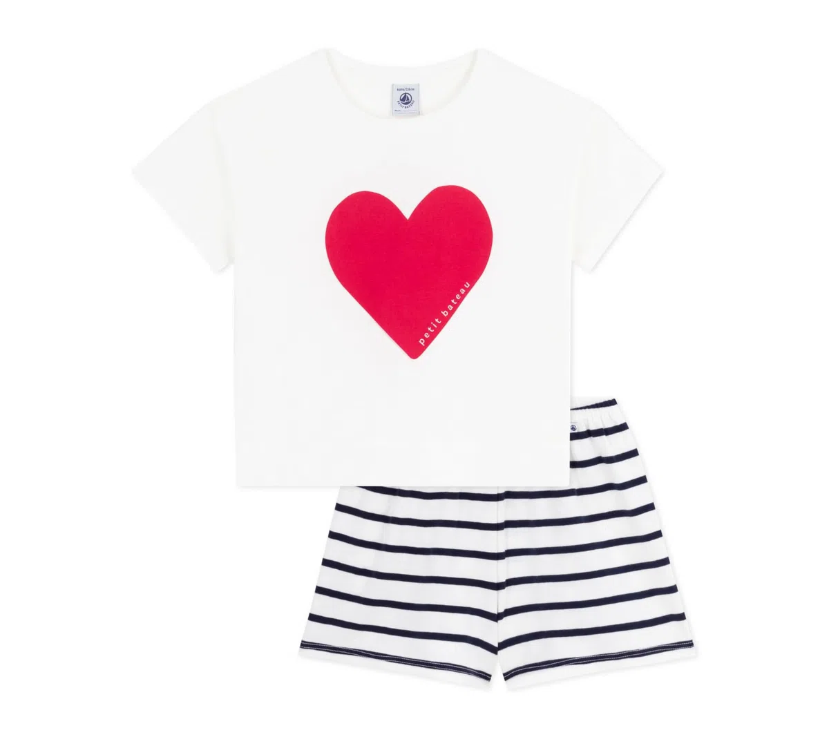 Petit Bateau A0ckd Pyjacourt Bambine e Ragazze (Pacco da 1)