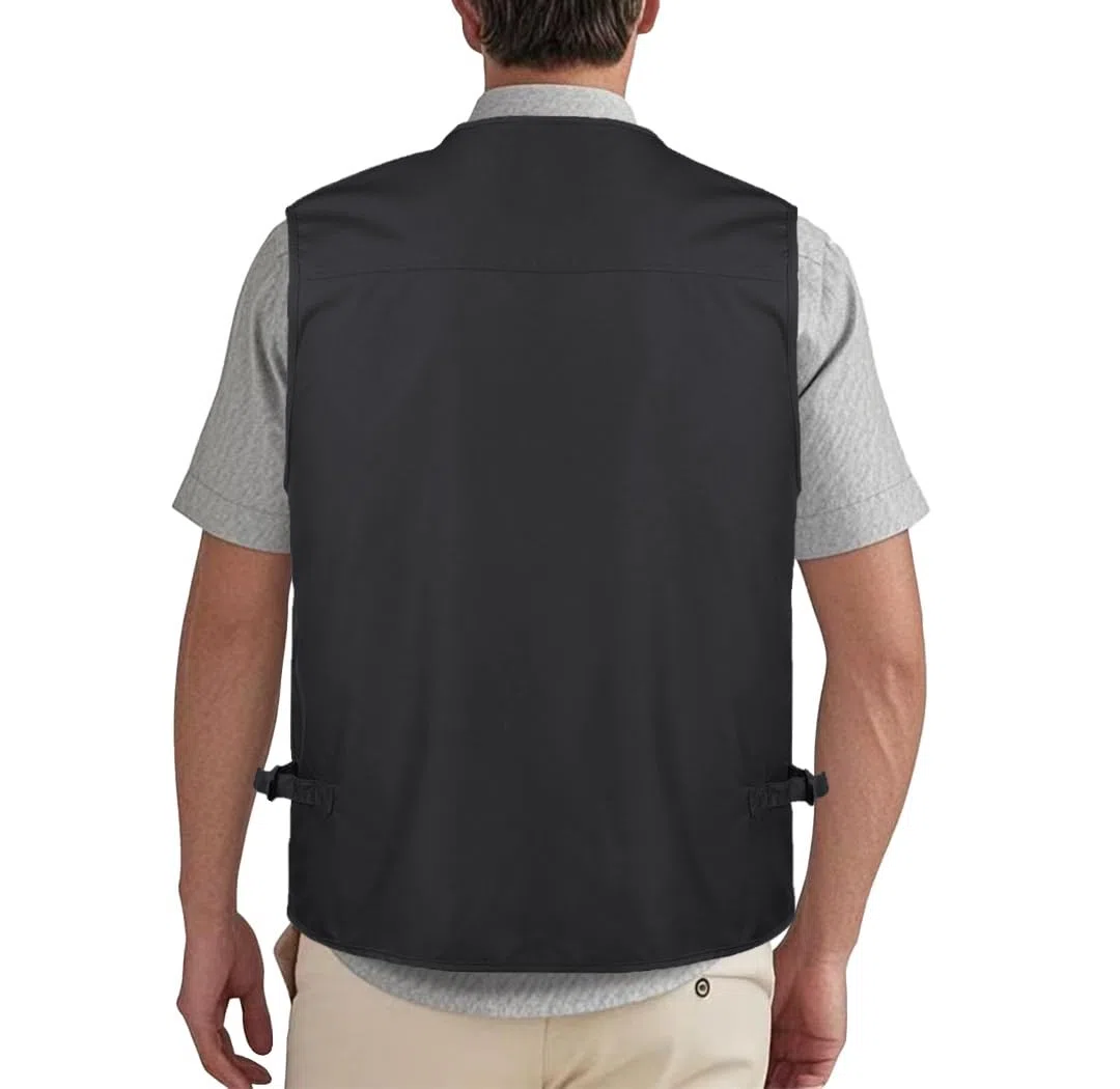 Uomo Gilet da Pesca Multitasche Giubbino da Lavoro Smanicato Traspirante Outdoor Vest JRC Safari Giacche Gilet MJ10