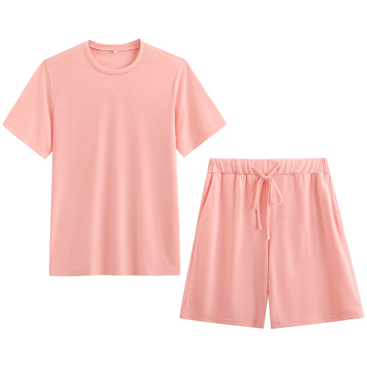 amropi Tuta Uomo Sportiva 2 Pezzi T-Shirt + Pantaloncini Estiva Maniche Corte Set Completo