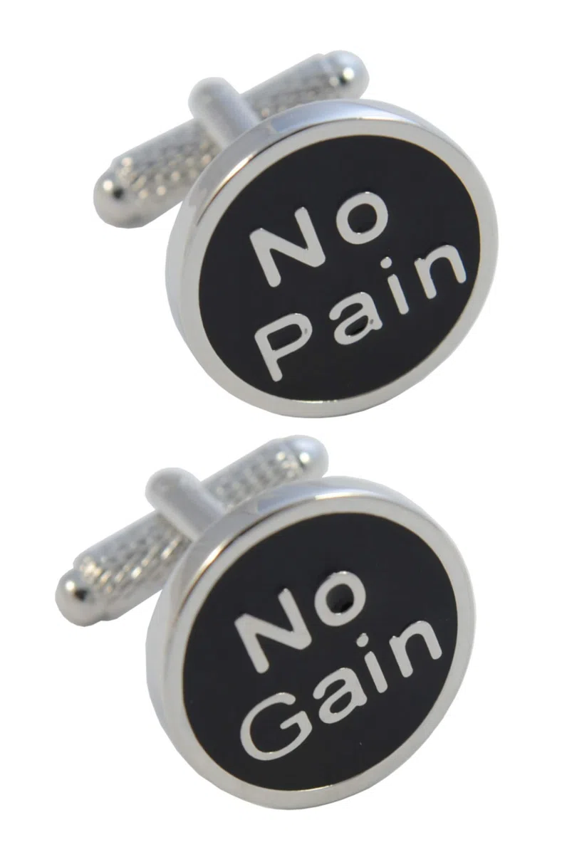 Collar And Cuffs London - Premium Cufflinks with Gift Box - Designer Cufflinks for Men - Solid Brass - Individual Sports - Single Personal Sport