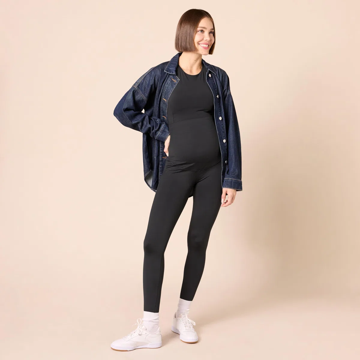 Amazon Essentials Donna Leggings Premaman Active Sculpt Sportivi Lunghi